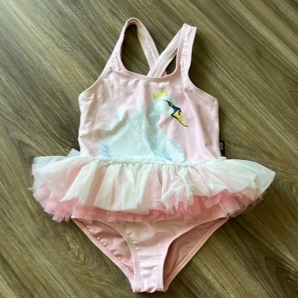 Rock Your Baby Other - Rock Your Baby Swan Tutu Bathing Suit